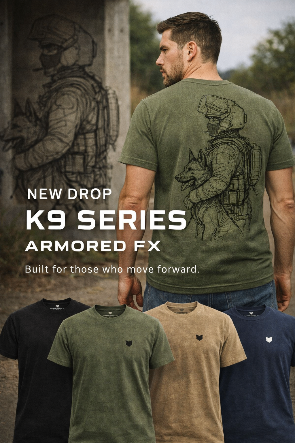 K9 SERIES · TEE DROP